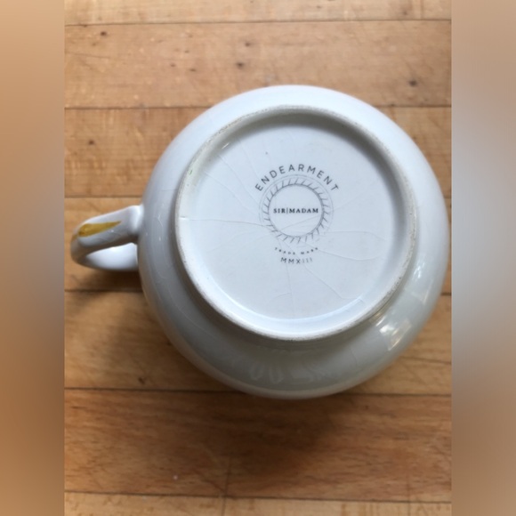 Sir/Madam Endearment Sweetie Grand Cup Large Hygge Mug in Black, Cream and Gold - Picture 12 of 12